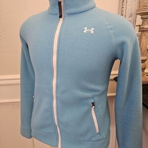 Under Armour Kids Light Blue Fleece Jacket
